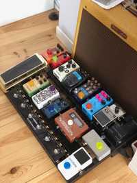 Pedaleira Boss CHASEBLISS Cioks Dunlop Fulltone JHS MXR TC PEDALTRAIN