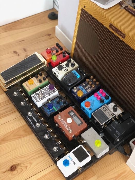 Pedaleira Boss CHASEBLISS Cioks Dunlop Fulltone JHS MXR TC PEDALTRAIN