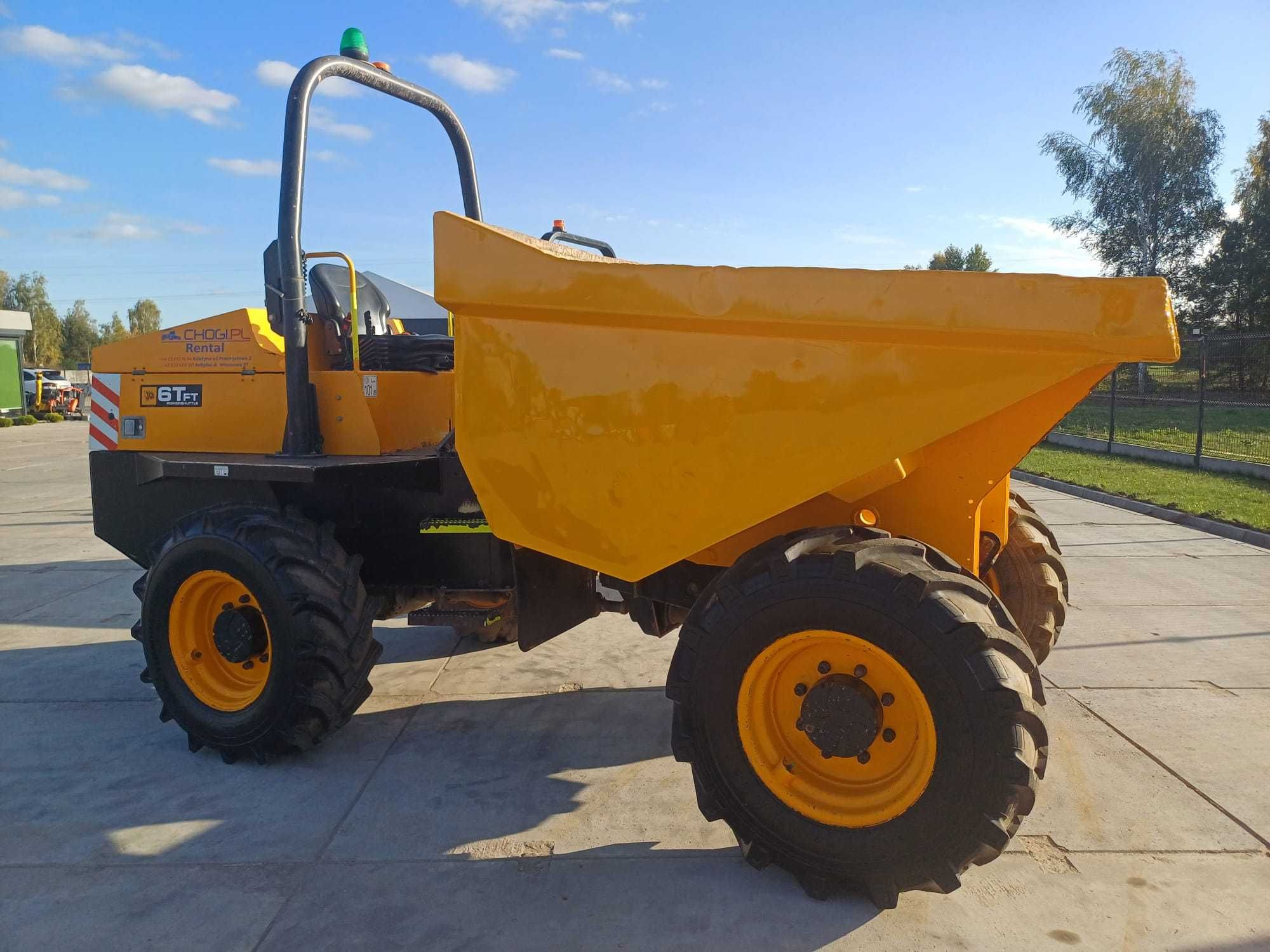 Wynajem wozidła JCB 6TFT