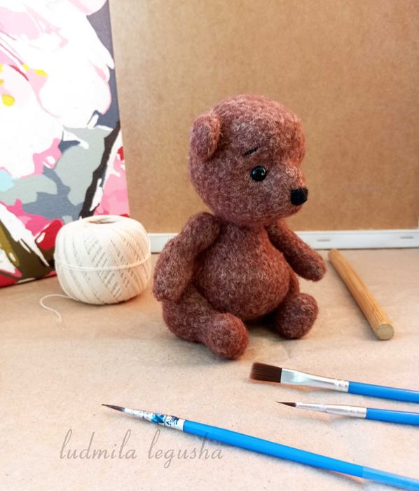 Ведмедик інтер'єрна іграшка