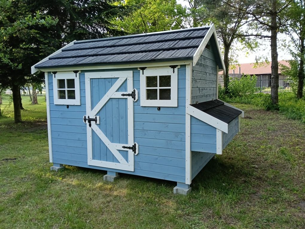 Duży Kurnik, domek gospodarczy XXXL dla 40 kur, kaczek, Domek, Stajenk