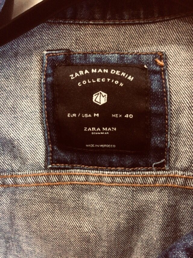 Blusão de ganga da Zara