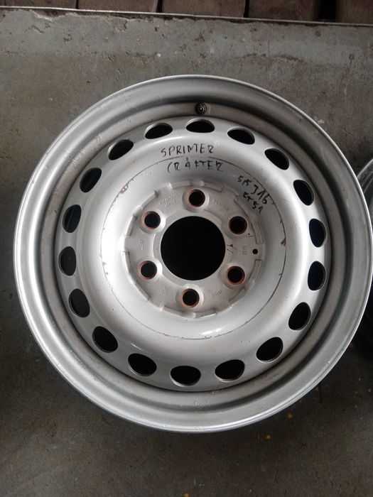 Felgi felga stalowa Mercedes Sprinter Crafter 5,5j16 et 51
