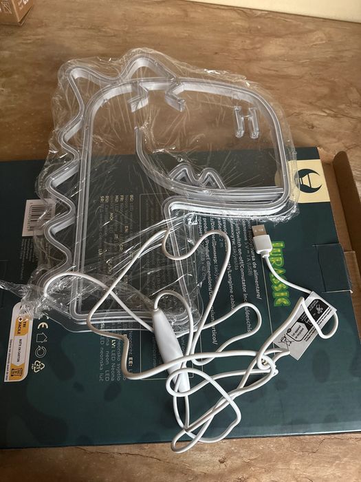 Neon dekoracyjny Led Jurassic Dino / lampka