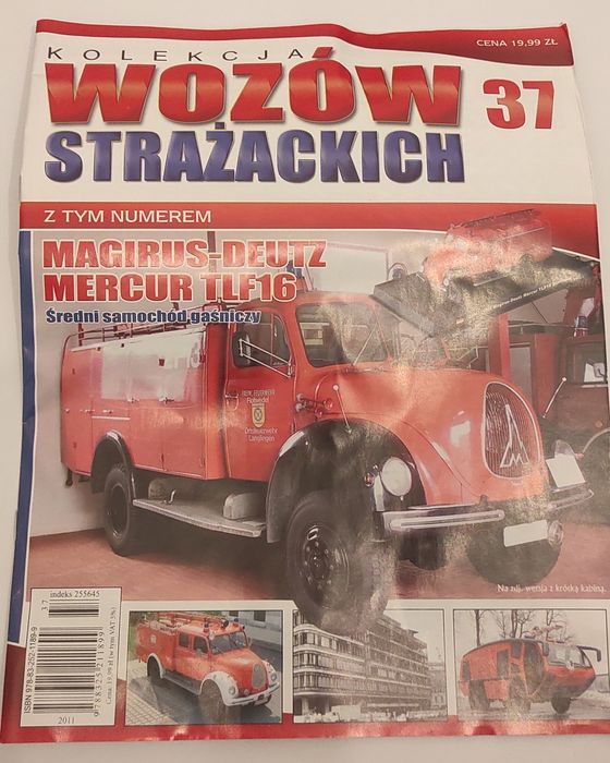 Model w skali 1:64 Magirus-Deutz Mercur TLF16 Germany 1961 (M15)