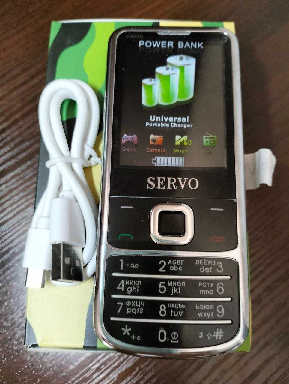 Телефон мобільний Servo, 4 sim, кнопковий.