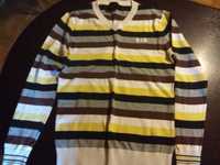 sweter w pasy - rozmiar m