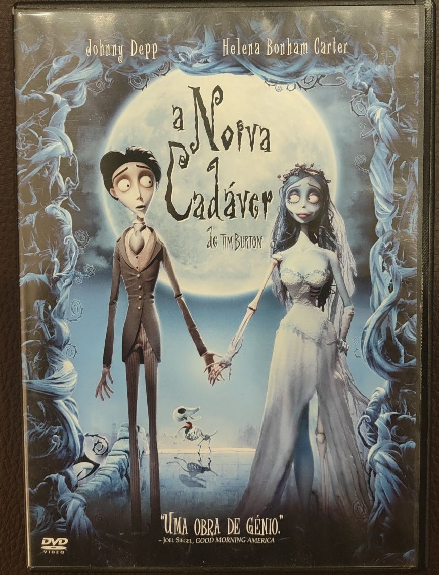 DVD A Noiva Cadáver de Tim Burton