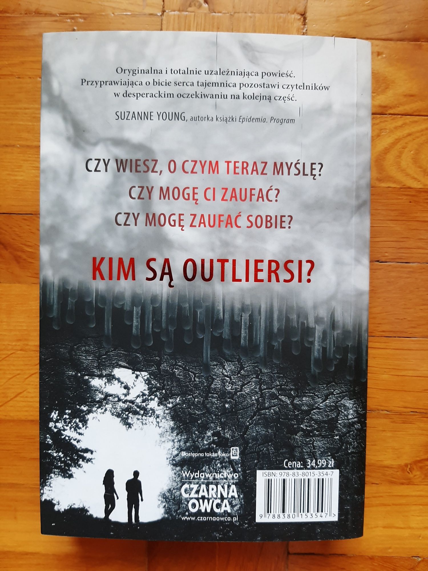 Książka thriller Outliersi Kimberly McCreight