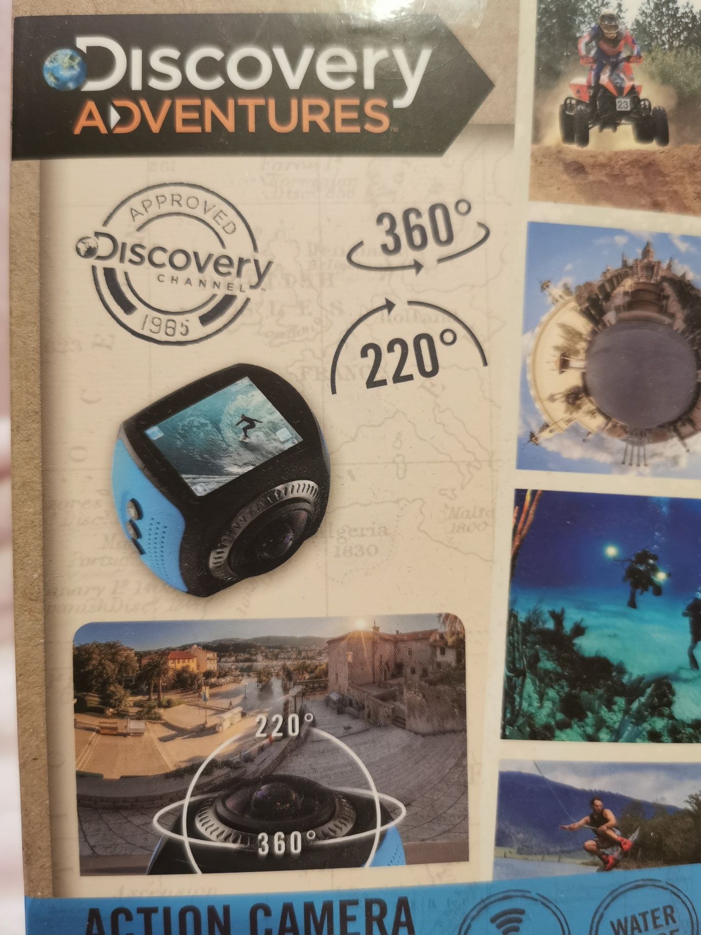 Kamera 360° Discovery Adventures jak go pro