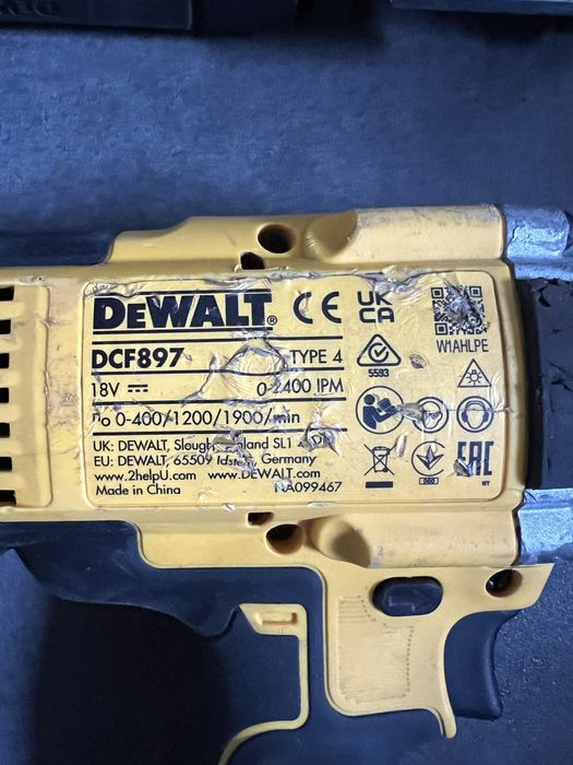 Безщітковий Акум.Гайковерт Dewalt DCF 897 NT