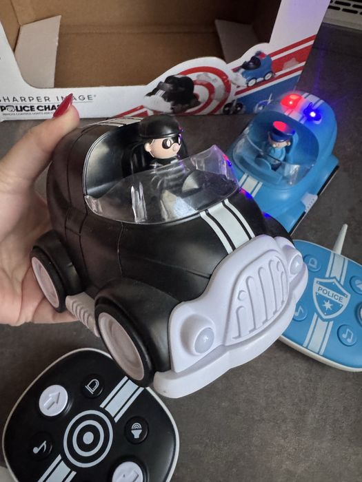 samochód na pilot sterowany zestaw policja złodziej wyścigi gra świeci