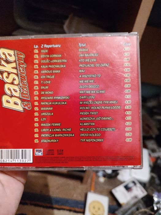Płyta CD z muzyką