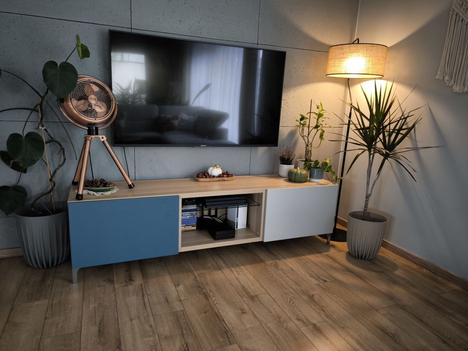 Besta Ikea Witryna + szafka RTV