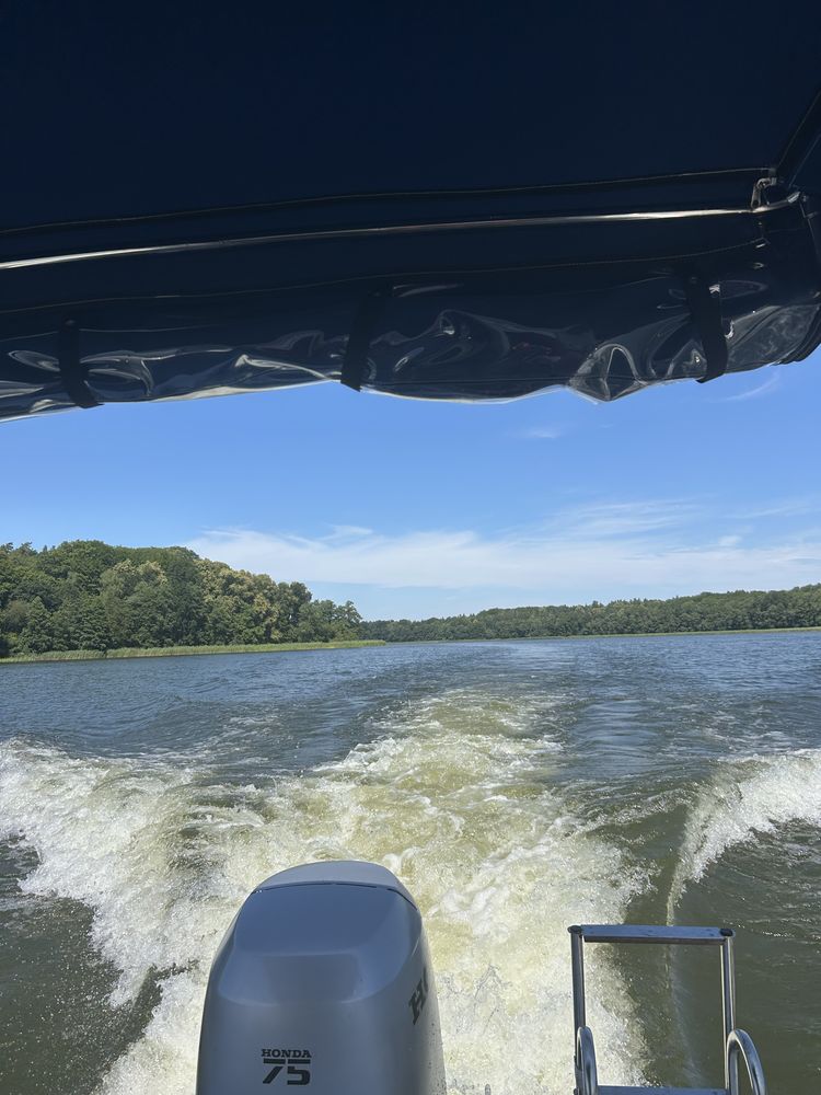 Łodź kabinowa marinboat samba long + honda bf75