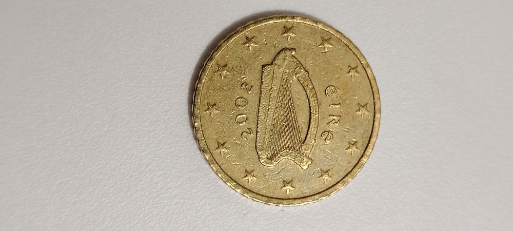 50 Cêntimos de 2002 da Irlanda