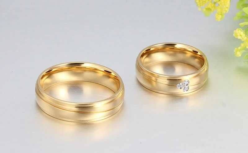 Alianças 6mm em Aço para Casamento ou Namoro - REF00070