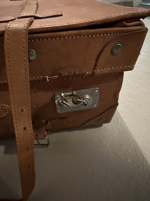 Mala Vintage em pele