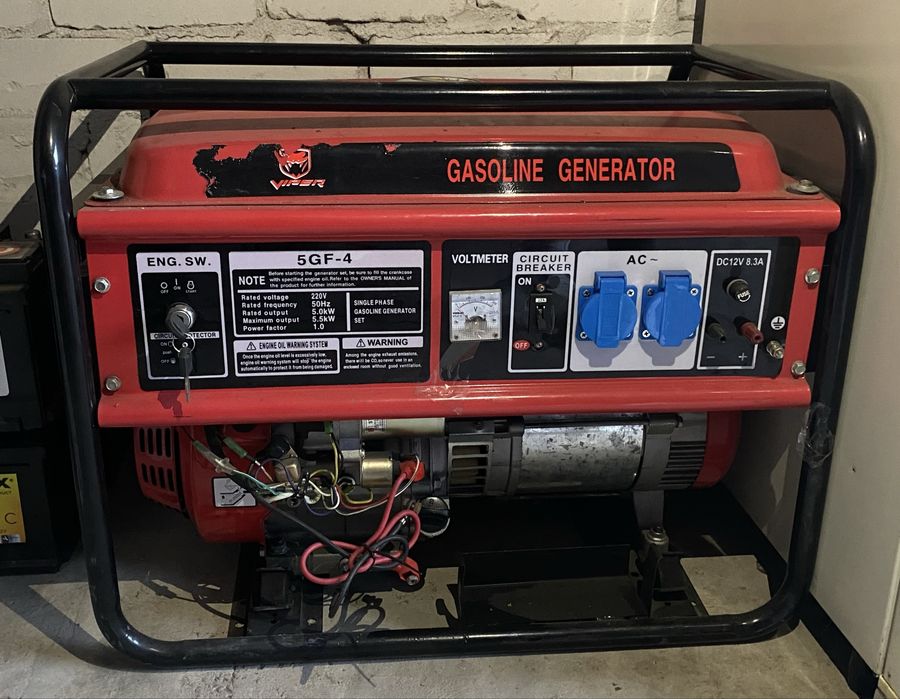 Бензиновый генератор Viper 5GF-4.