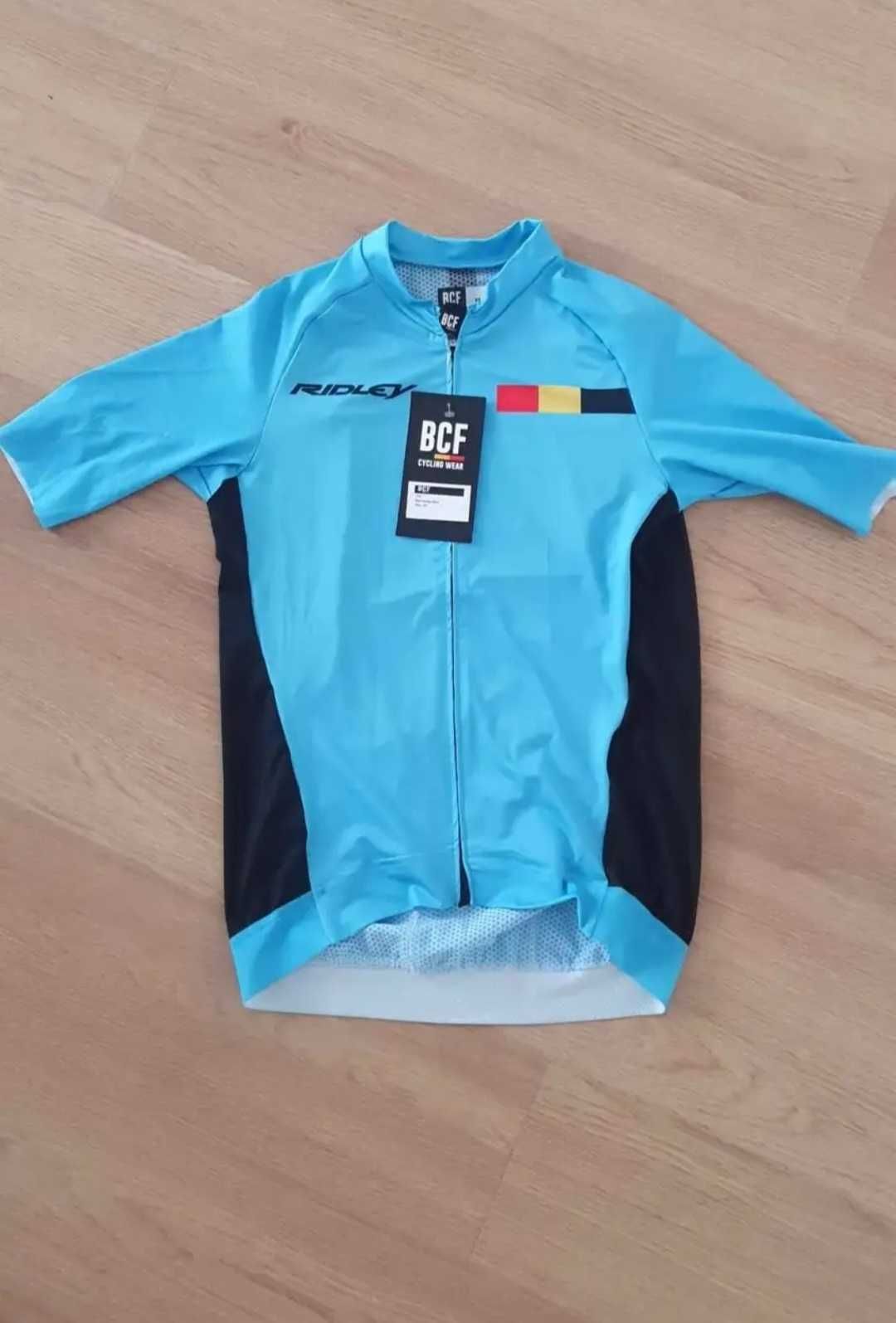 Koszulka rowerowa Ridley XS Belgian Blue