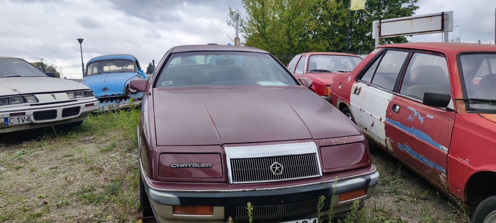 CHRYSLER LE BARON COUPE 1987r redukcja na placu