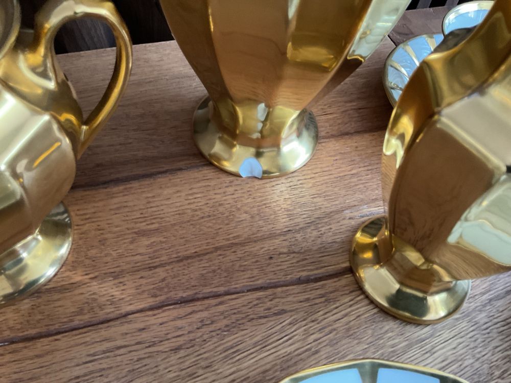 Serwis kawowy porcelana Furstenberg Grecque Athena