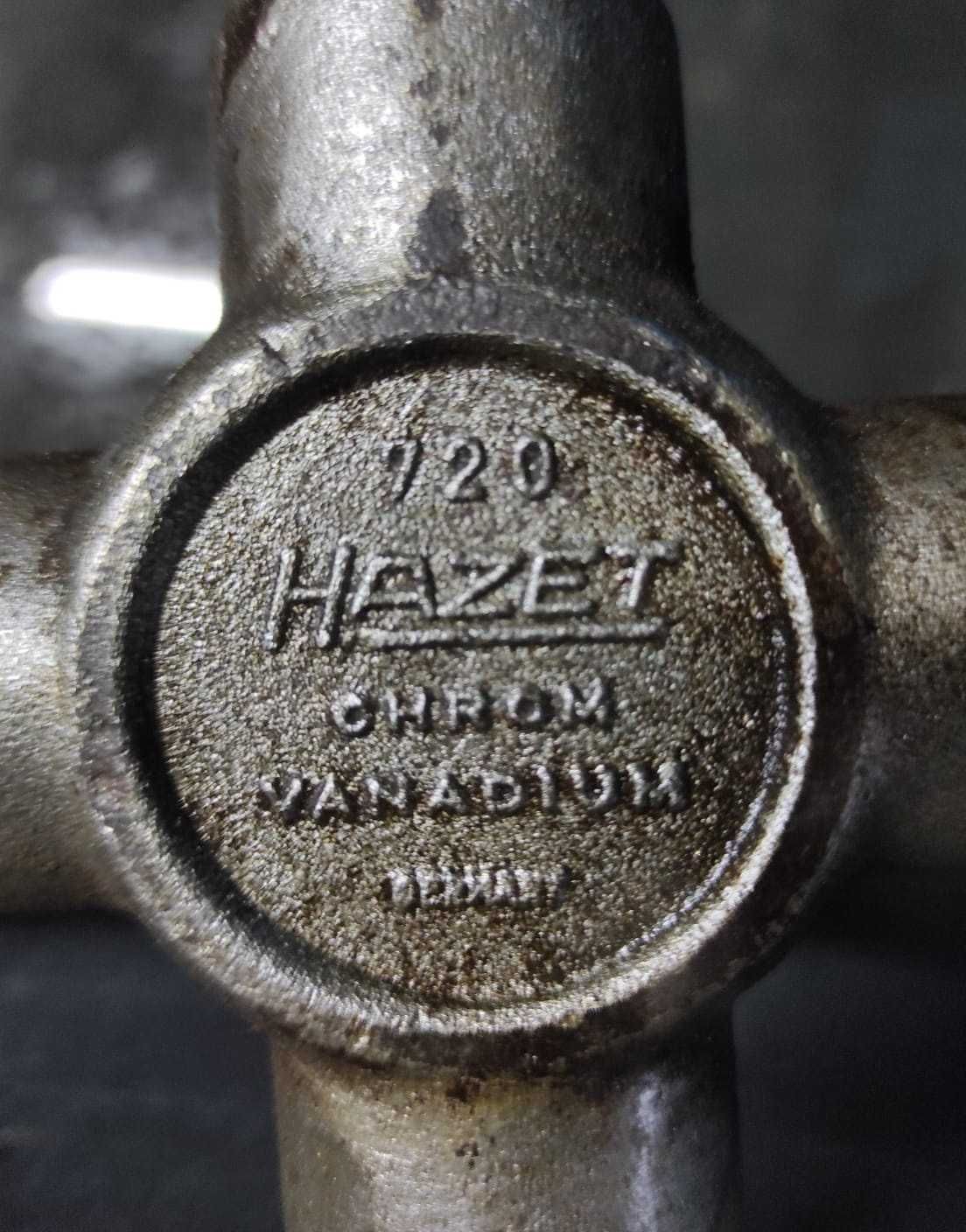 Klucz krzyżowy krzyżak Hazet 720 chrom vanadium