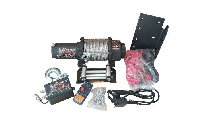 лебедка Электрическая 4500 Lbs ЛЕБІДКА 12V Dragon Winch DWM 4082 кг