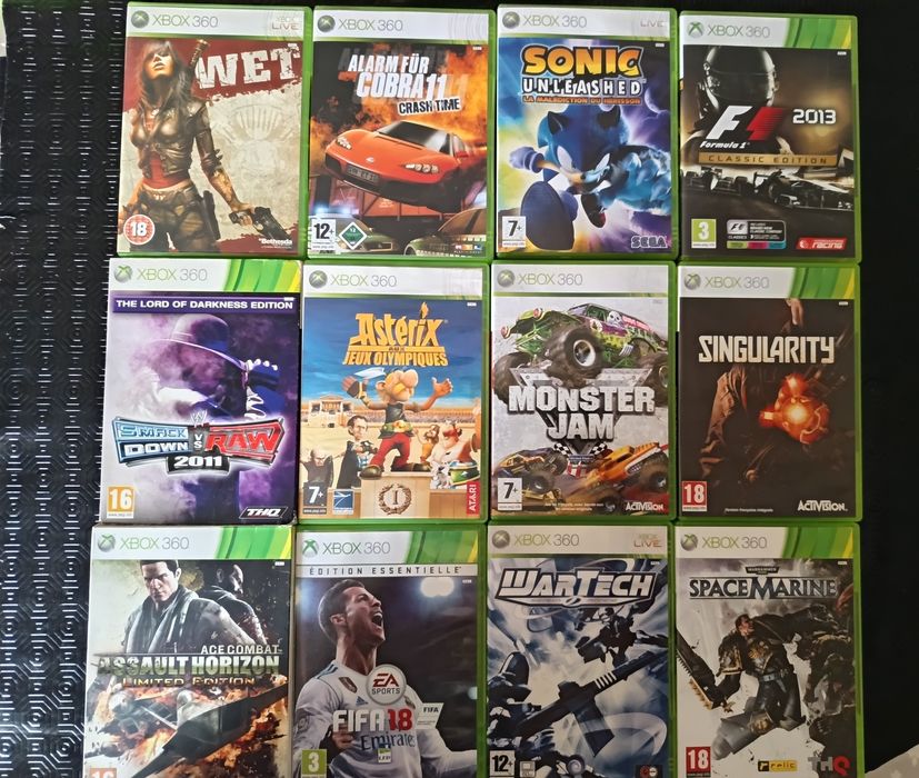 Jogos para Xbox 360 completos