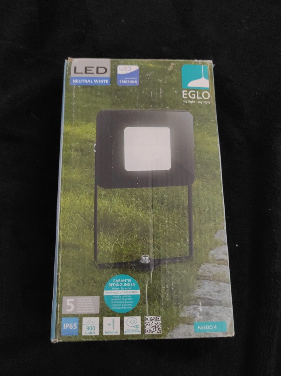 Lampa ogrodowa ze szpikulcem LED firmy Eglo FAEDO 4