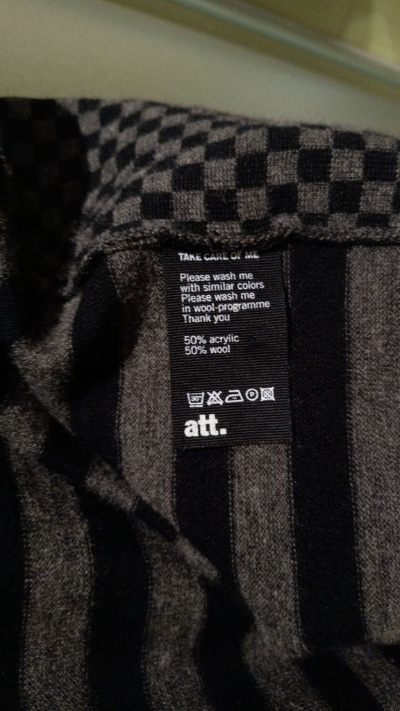 Elegancki męski sweter wełniany, 50% Wełna, Rozmiar XS/S