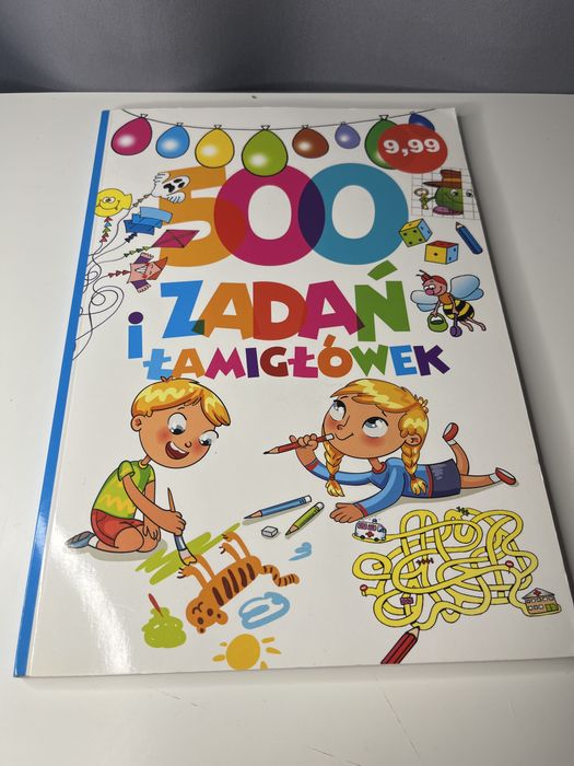 Książka 500 zadań i łamigłówek