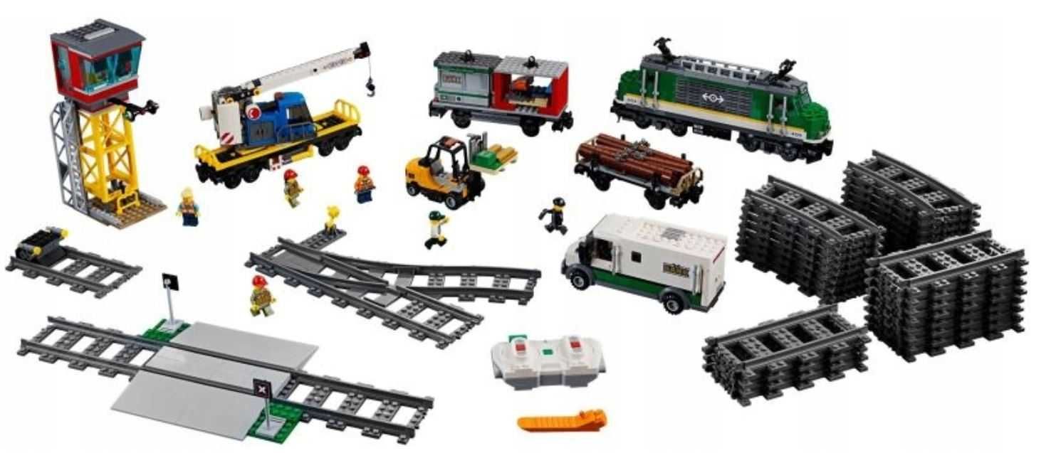Lego City Pociąg Towarowy 60198