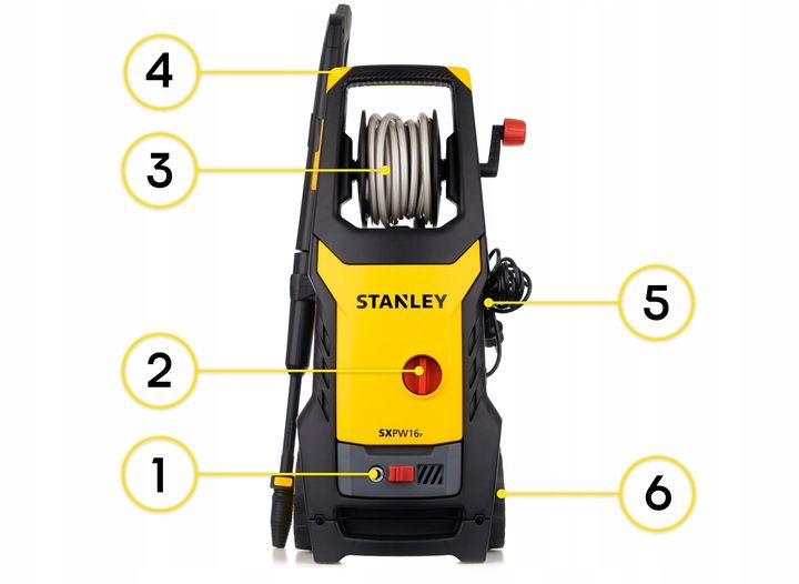 Myjka Ciśnieniowa Stanley Sxpw16 190bar Metal Pompa Patio Kocentrat Na