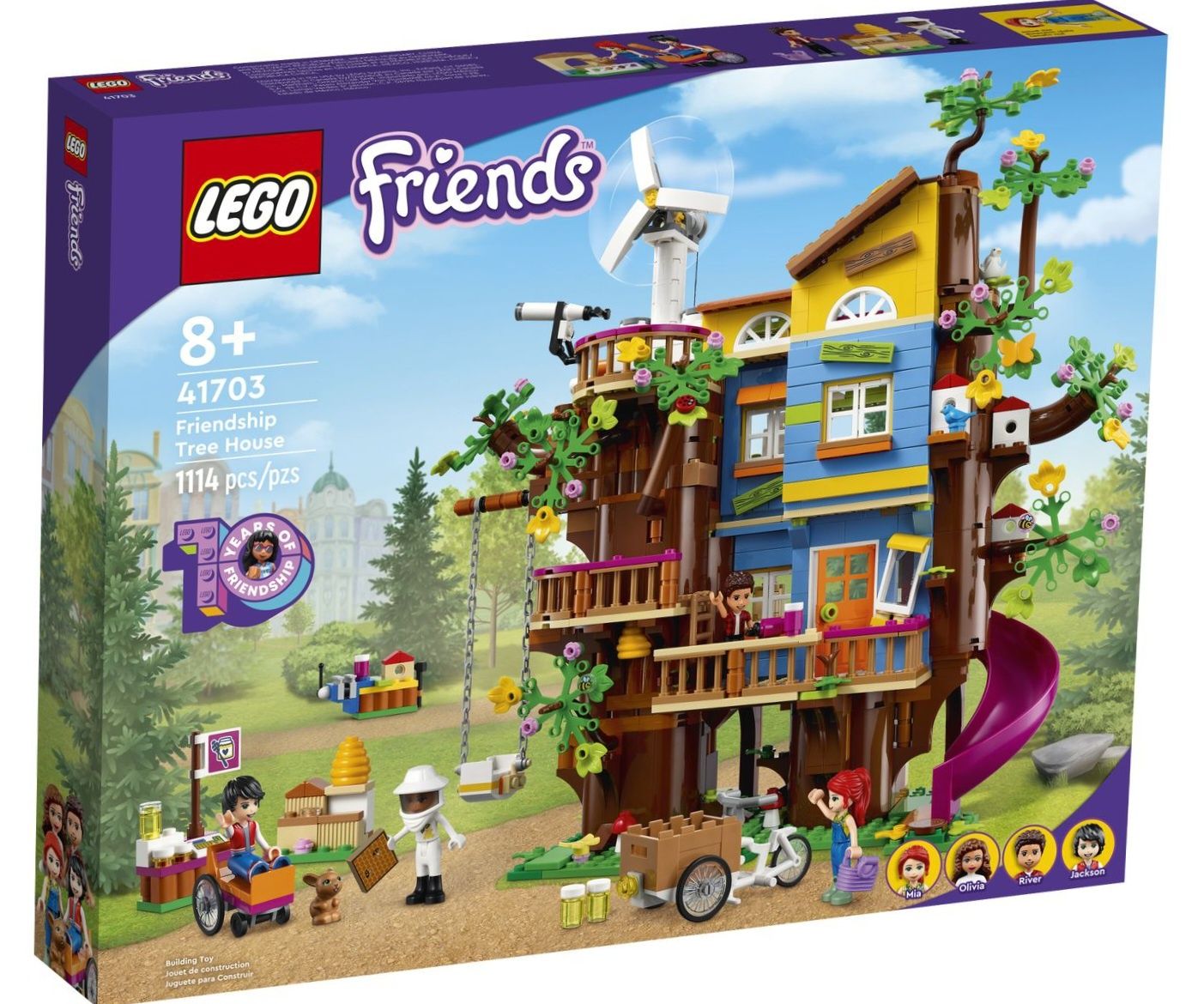 Lego Friends 41703 Domek na drzewie przyjaźni (1114 elementów)