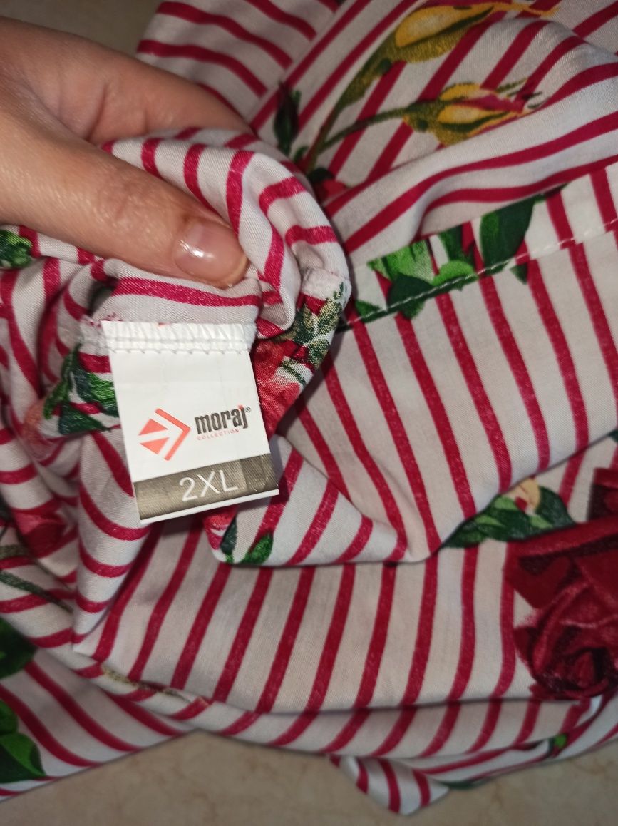 Zwiewna tunika hiszpanka r. xxl