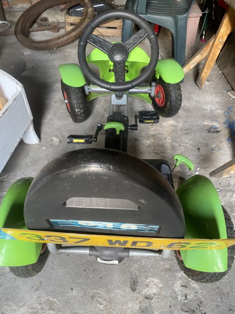 Gokart uszkodzone kolo