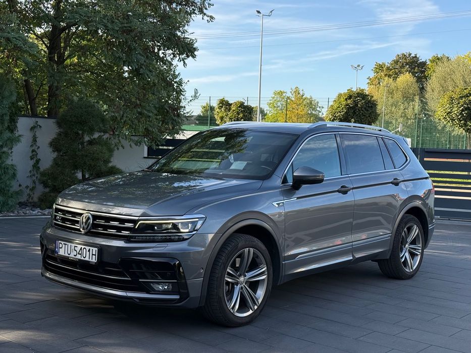 Volkswagen Tiguan SALON POLSKA, bezwypadkowy, R-LINE, pełne wyposażenie, Allspace