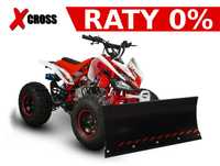 Quad 125 z Pługiem ATV Barton Rocky Raty Dowóz pług odśnieżarka