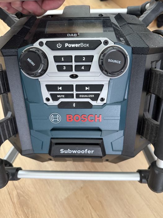 Radio FM/DAB Bosch Professional GPB 18V-5 SC bateria 5.0ah bluetooth