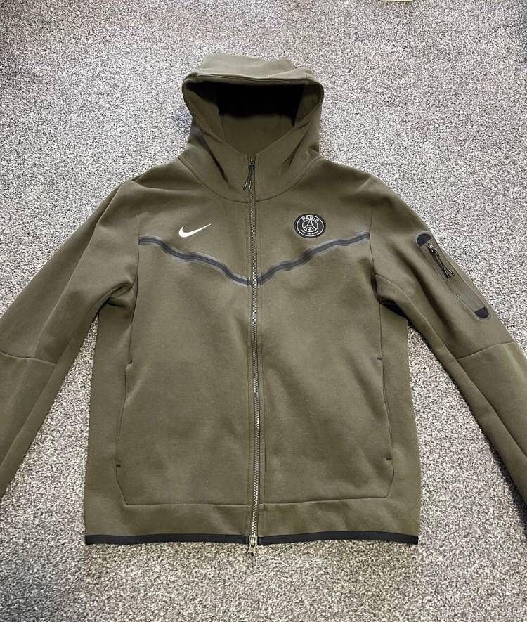 кофта nike tech fleece psg