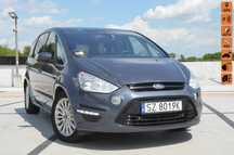 Ford S-Max 2.0 TDCI 140 KM Titanium LED/ Kamera przód+tył/ Navi/ Alu/ Rej PL