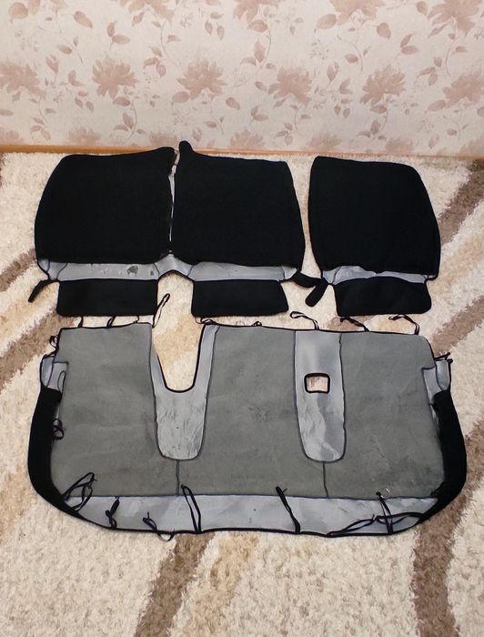 Комплект чехлів на сидіня Опель Віваро, Рено Трафік оригінальний пасаж