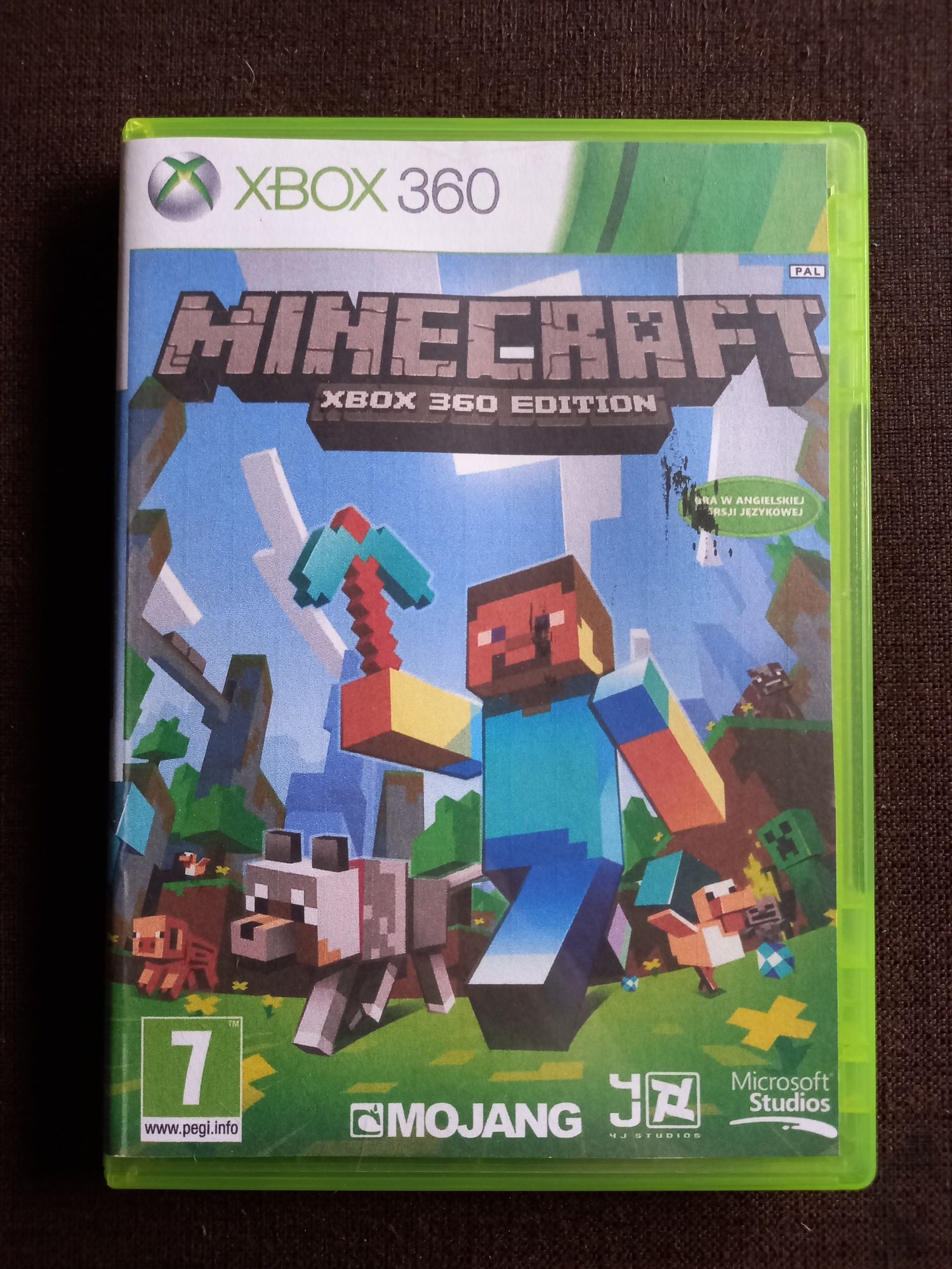 Gra Minecraft na konsolę xbox 360 edition