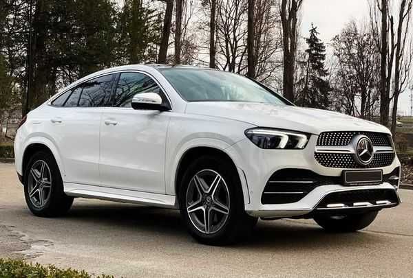 Авто на свадьбу Mercedes Benz Gle AMG Coupe белый джип с водителем