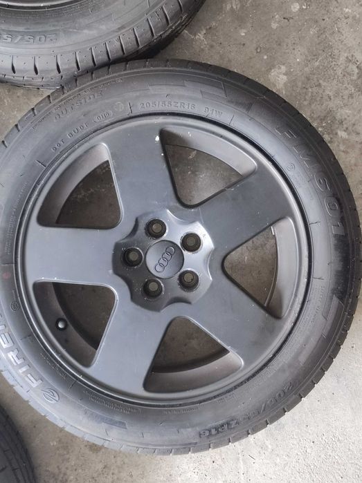 Koła alufelgi 5x100 Speedline Audi TT VW golf Opony 205/55 r16 nówki