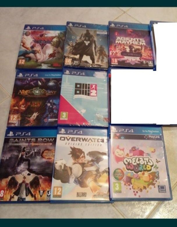 PS4 Destiny Mayhen F1 Saint Row, novos e usados