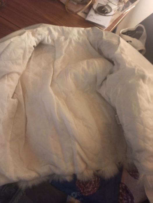 Casaco branco tamanho M