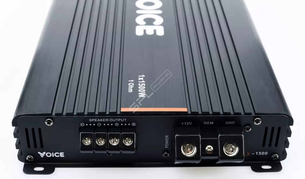 Автомобільний 1-канальний підсилювач Voice LX-1500