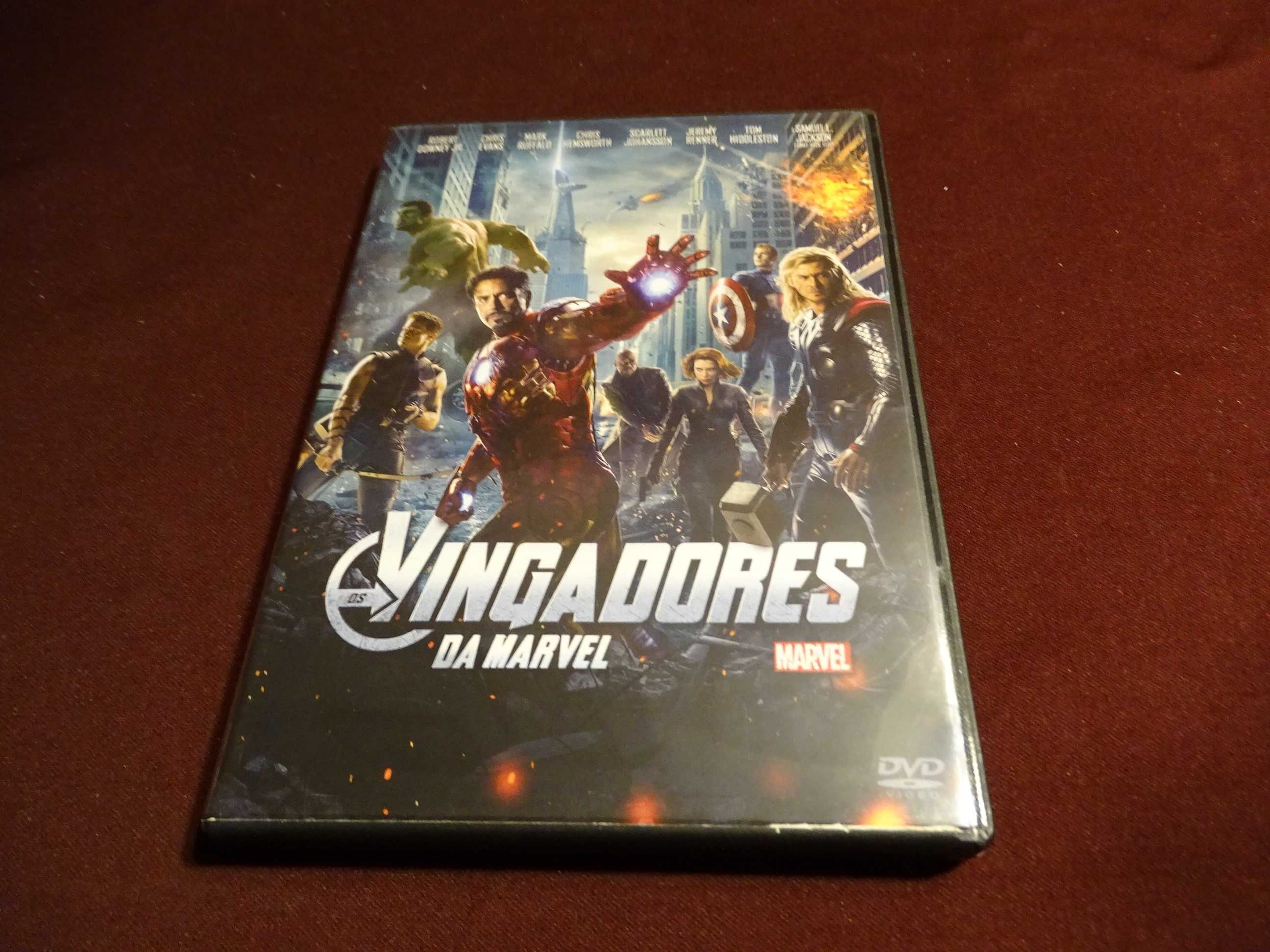 DVD-Os Vingadores da Marvel